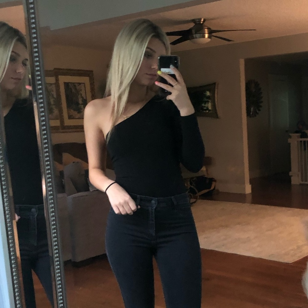 One sleeve bodysuit